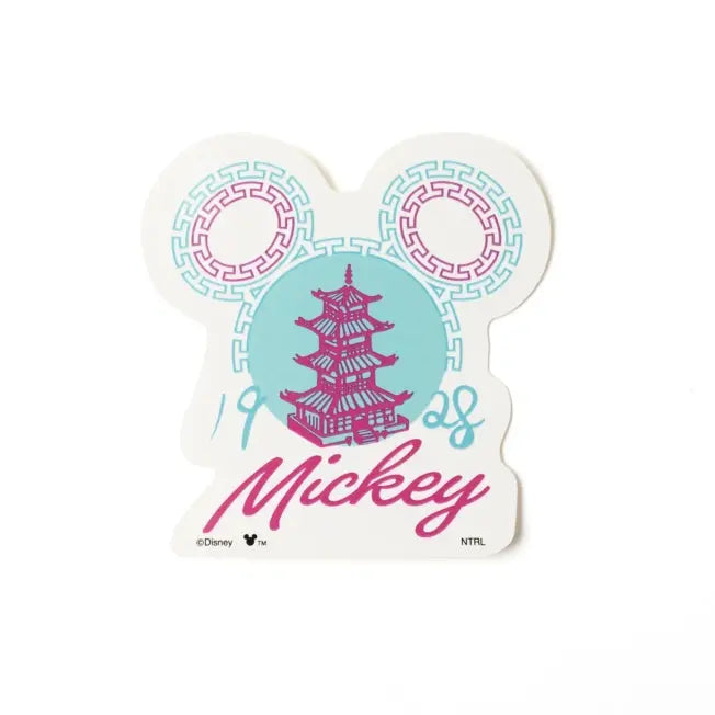 China Town Disney Aufkleber (Neon 1928) Japan Disney Store