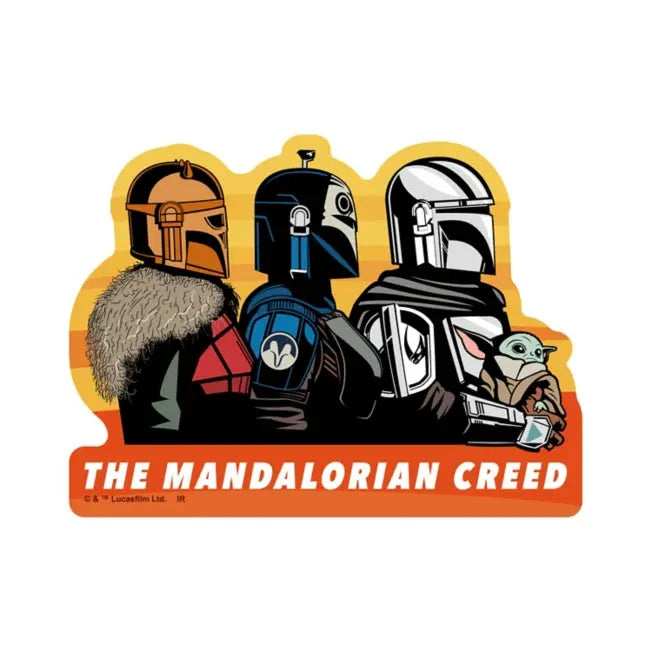 STAR WARS The Mandalorian Staffel 3 Die-Cut Aufkleber A Japan Disney Store
