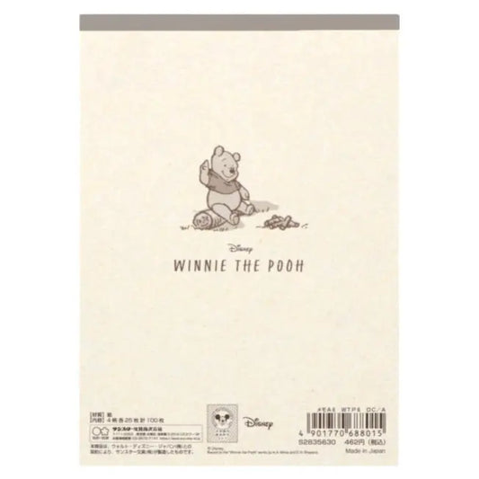 Winnie the Pooh Notizbuch A6 Japan Disney Store