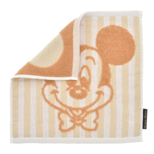 Mickey Maus Mini Handtuch Gaze Streifen Basic Japan Disney Store