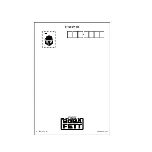 STAR WARS Boba Fett Postkarte A Japan Disney Store