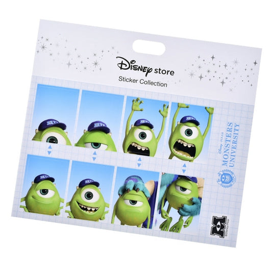 Mike Fotoaufkleber Sticker Collection Japan Disney Store