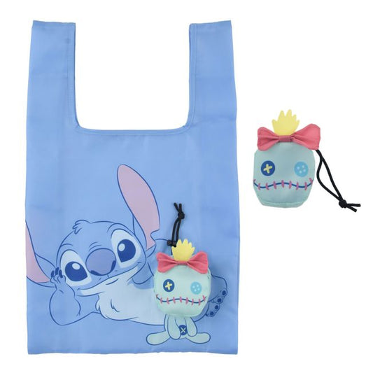 Stitch & Scrump Einkaufstasche mit Gesicht Japan Disney Store