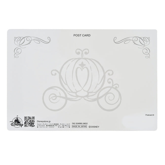 Cinderella Lenticular Postkarte Japan Disney Store