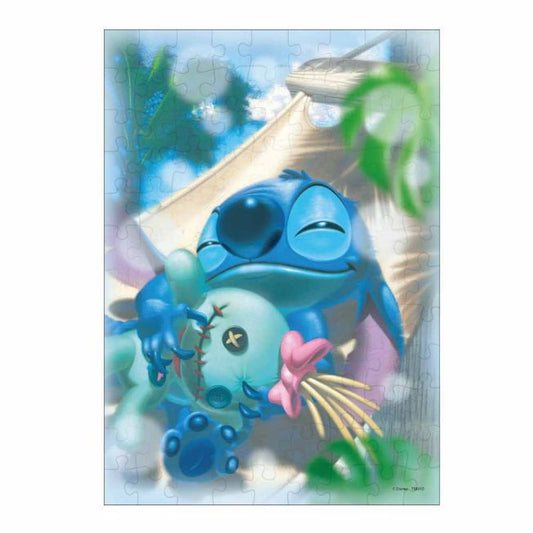 Stitch Puzzle 108 Teile "Schlafen in der Hängematte" Japan Disney Store