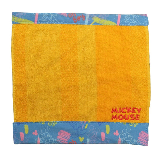 Mickey Mouse Mini Handtuch Graffiti Gelb Japan Disney Store