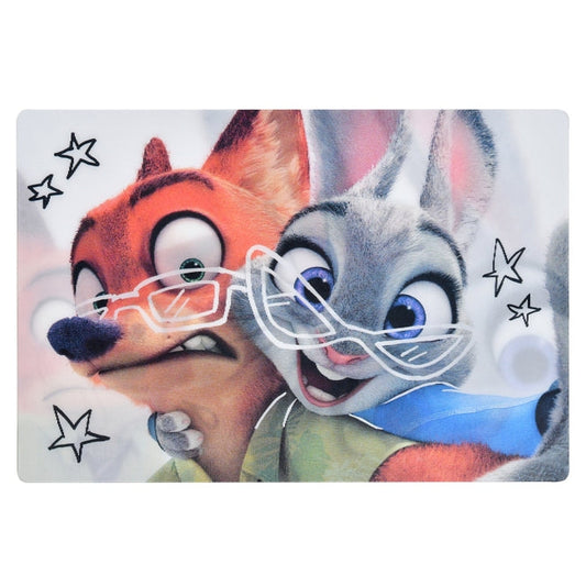 Judy Hopps & Nick Wilde Postkarte Selfie Lenticular Japan Disney Store