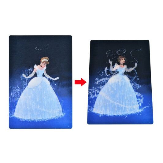Cinderella Lenticular Postkarte Japan Disney Store