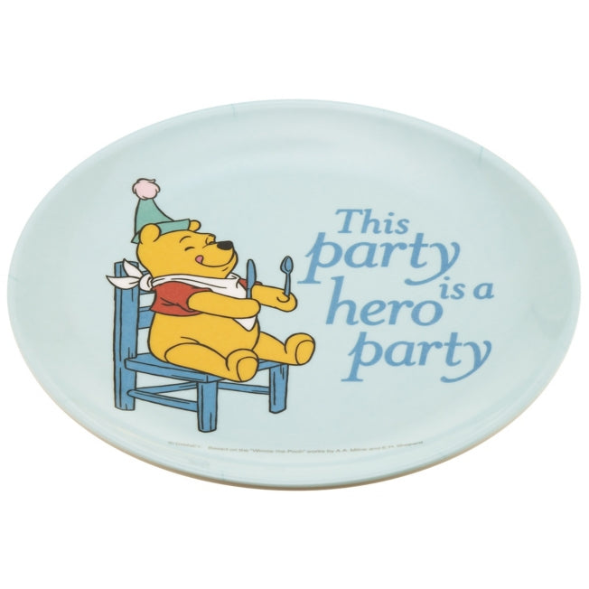 Disney Store - Melamin-Brötchenteller Winnie the Pooh Kostüm Blau - Geschirr Japan Disney Store