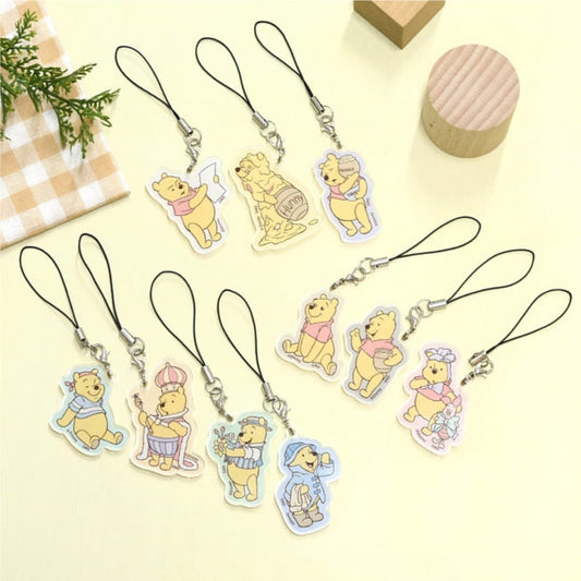 Winnie the Pooh Mobile Acryl Strap König Japan Disney Store