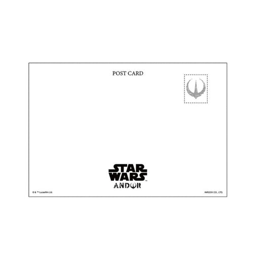 STAR WARS Cassian Andor Postkarte A Japan Disney Store