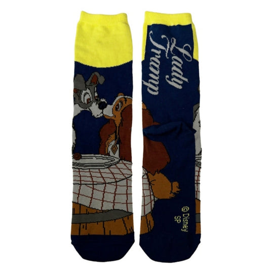 Susi und Strolch Geschichte Kuss Mittelhohe - Socken Japan Disney Store