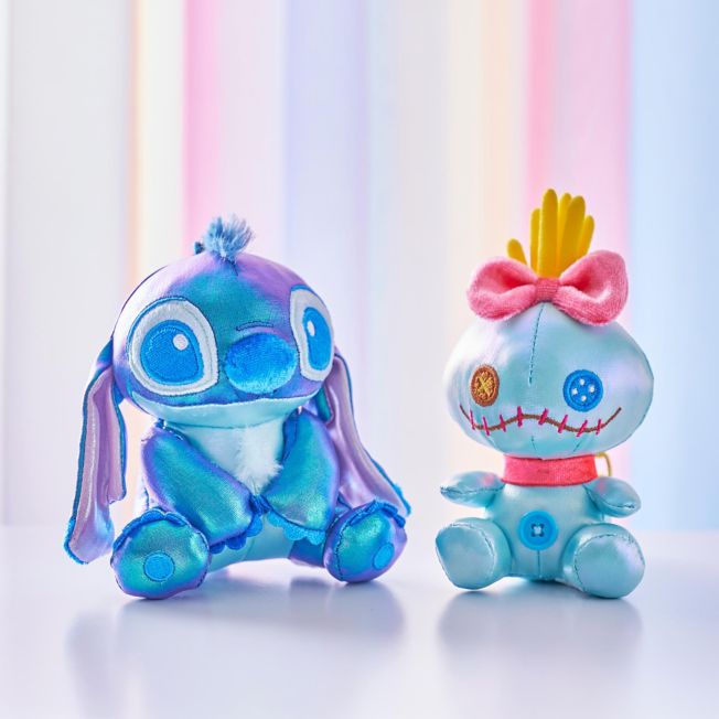 Stitch Glänzender Plüsch Schlüsselanhänger Japan Disney Store
