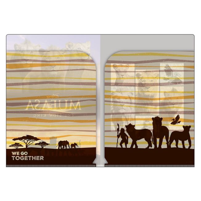 Der König der Löwen: Mufasa W-Pocket Klarsichthülle Japan Disney Store