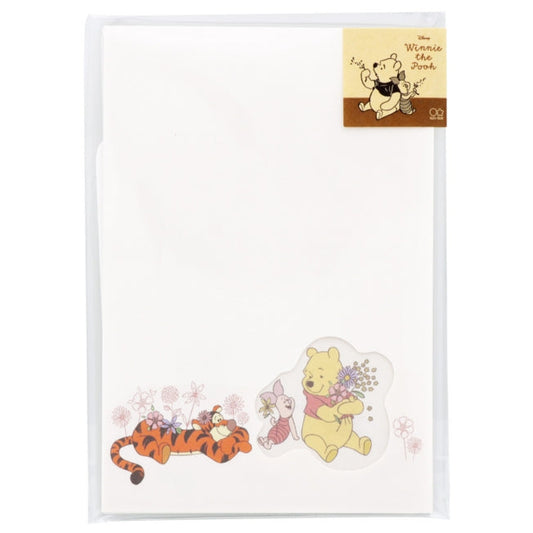 Winnie the Pooh Fensterbriefpapier Set Japan Disney Store