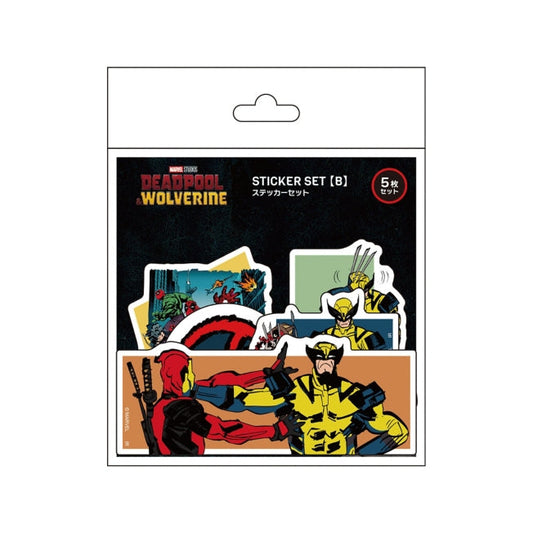 Store - Deadpool & Wolverine Aufkleberset B - Aufkleber Japan Disney Store