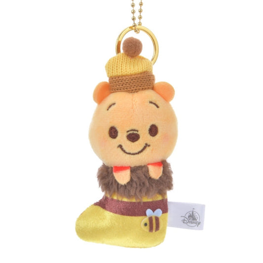 Winnie the Pooh Weihnachtssocke Schlüsselanhänger Japan Disney Store