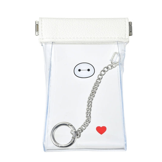 Baymax Clear Pouch mit Karabiner - Kosmetiktasche Japan Disney Store