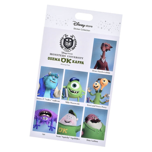 Monster University Siegel Abschlussalbum Sticker Collection Japan Disney Store