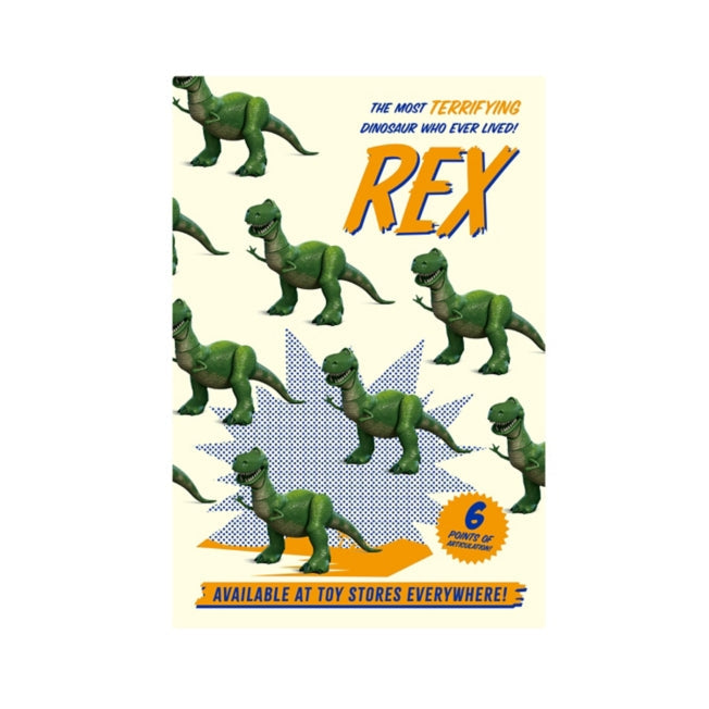 Toy Story Rex Charakter - Postkarte Japan Disney Store