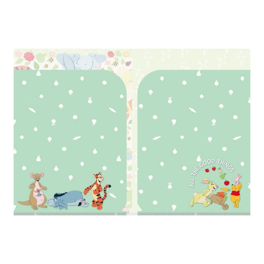 Winnie the Pooh W-Tasche Klarsichthülle Japan Disney Store