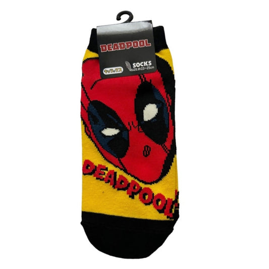 Deadpool Deep Face YE/BK - Socken Japan Disney Store