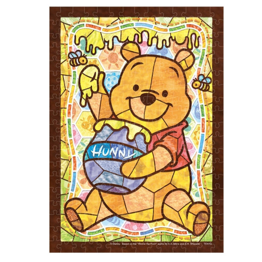 Winnie the Pooh Stained Glass Puzzle Japan Disney Store