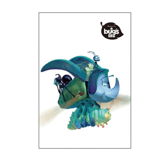 Pixar A Bug's Life/Weiße Charakter-Postkarte Japan Disney Store