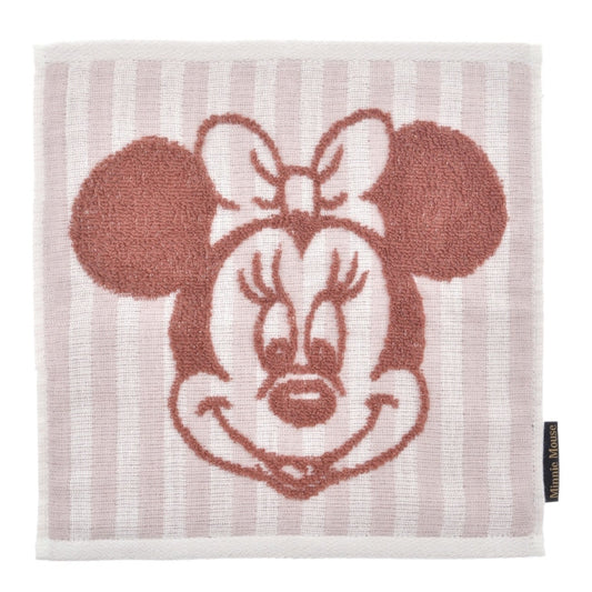 Minnie Mini-Handtuch Gaze Streifen Basic Japan Disney Store