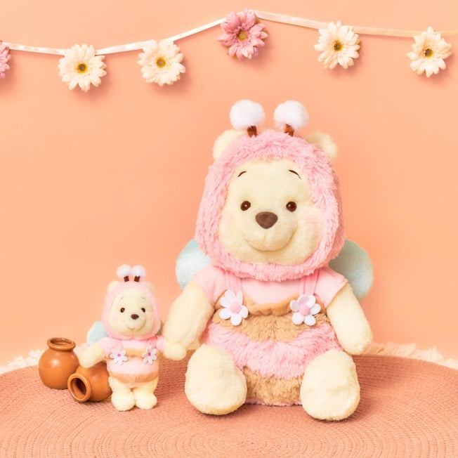 Winnie the Pooh Schlüsselanhänger Pink Honey Day Japan Disney Store