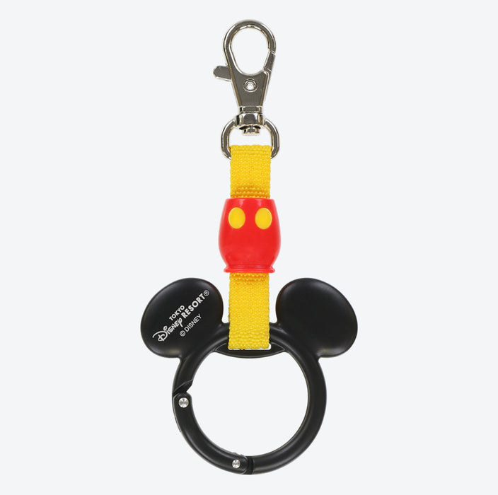 Mickey Mouse Strap Schlüsselanhänger mit Karabiner – Tokyo Resort