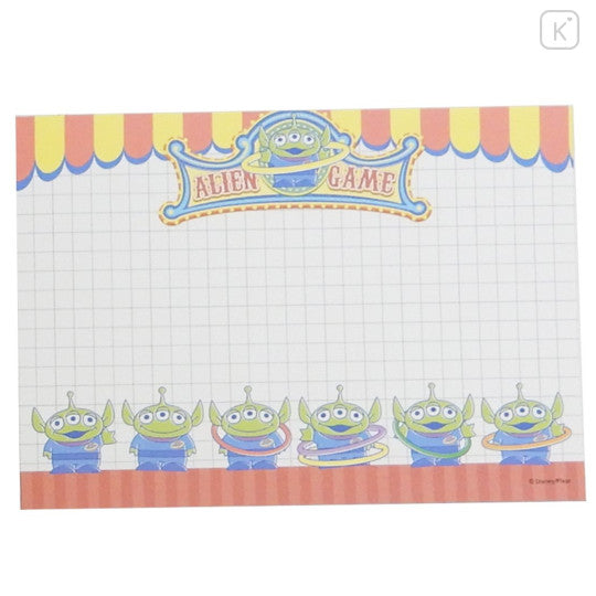 A6 Notepad Toy Story Little Green Men Alien Game Japan Disney Store