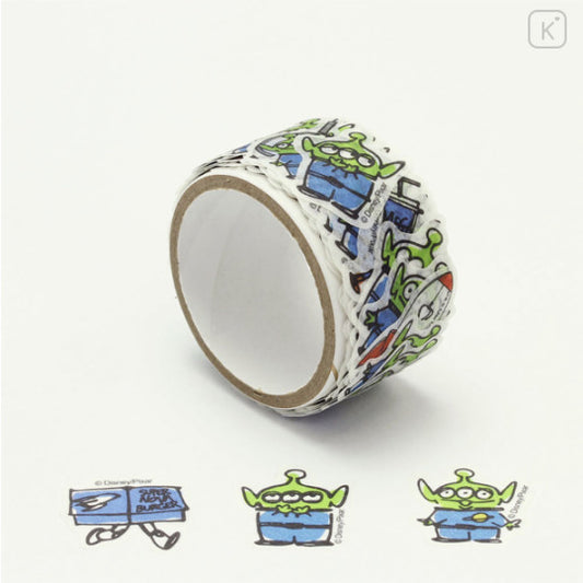 Peripetta Roll Sticker - Alien Little Green Men Japan Disney Store