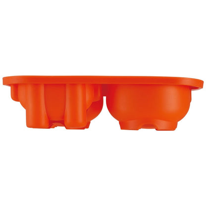 Miffy Silicone Cake Mold 3D – Mini Madeleine Baking Pan, 4 Cavities, Beige