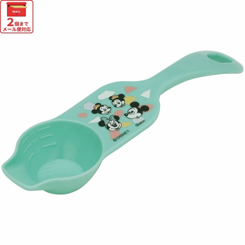 Mickey Mouse baby feeding spoon with measuring scale