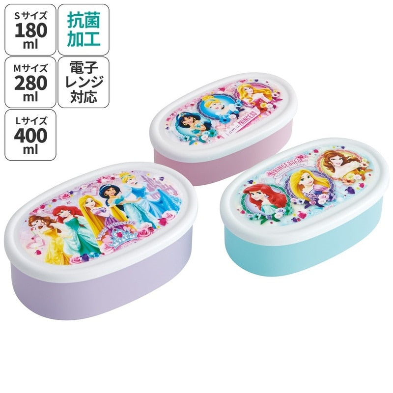 Prinzessinnen Lunchbox Set Prinzessinnen 3-teilig
