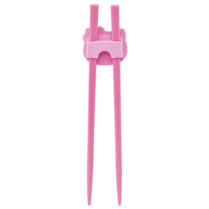 Hello Kitty Training Chopsticks with Holder - Kids' Learning Chopsticks 16.5 cm - Non-Slip - for Girls