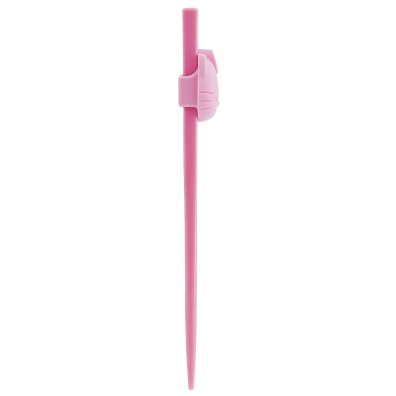 Hello Kitty Training Chopsticks with Holder - Kids' Learning Chopsticks 16.5 cm - Non-Slip - for Girls