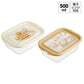 Winnie the Pooh NuiPan Design Storage Box Set with Lid - 2-Piece Set 500ml