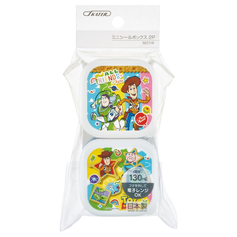 Toy Story Aufbewahrungsbox 2er Set Mini-Dosen 130ml