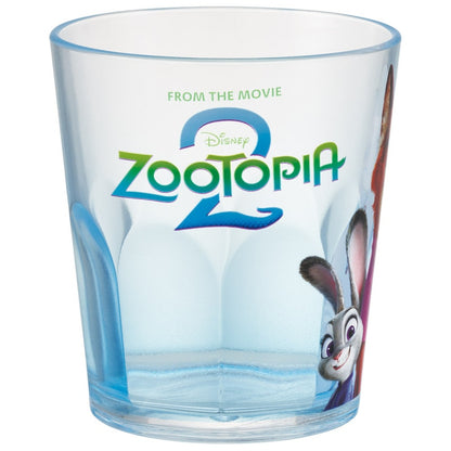 Zootopia 2 Kinder Acryl Becher 280 ml – Nick & Judy Trinkbecher, bruchfest, transparent