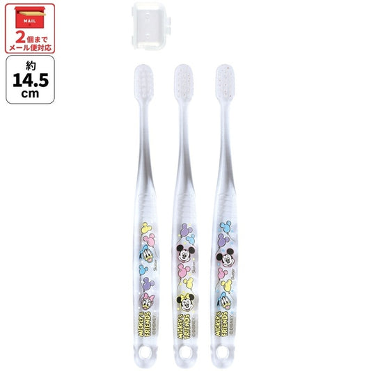 Mickey Mouse Kids Toothbrush Set, 3-pack, soft, for primary teeth (3-5 years)