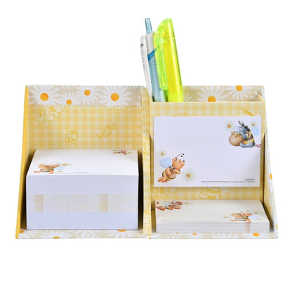 Puuh & Freunde Notizblock mit Haftnotizen und Stifthalter im Bienenkostüm Japan Disney Store