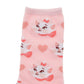Marie Fashionable Cat Socken Herz Pink 36-39 Japan Disney Store
