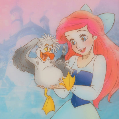 Ariel & Scuttle Transparentes Karte Japan Disney Store
