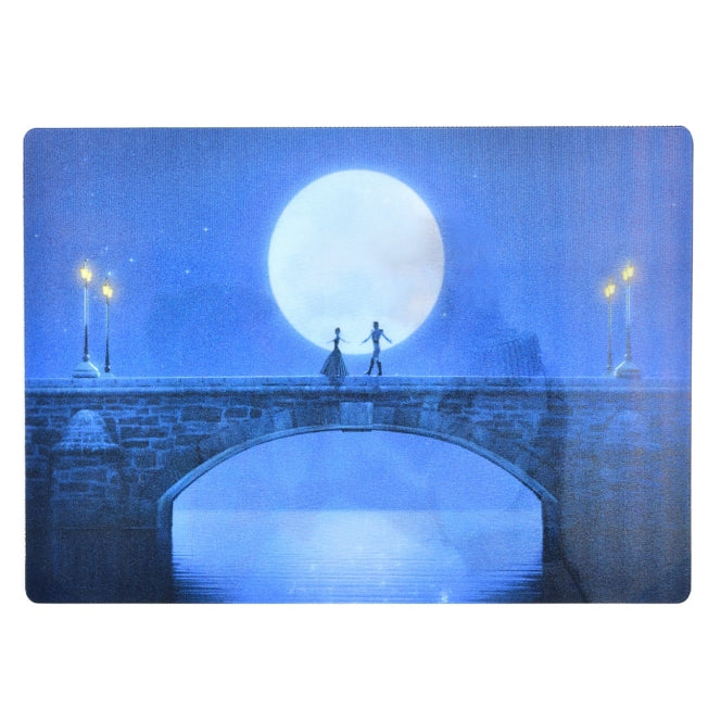 Anna & Hans Lenticular Postkarte Japan Disney Store
