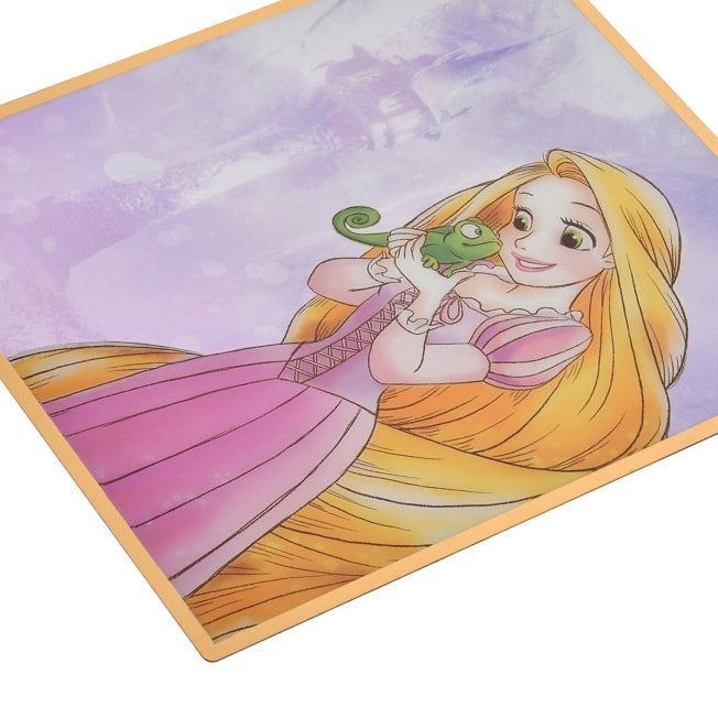 Transparente Karte von Rapunzel & Pascal Japan Disney Store