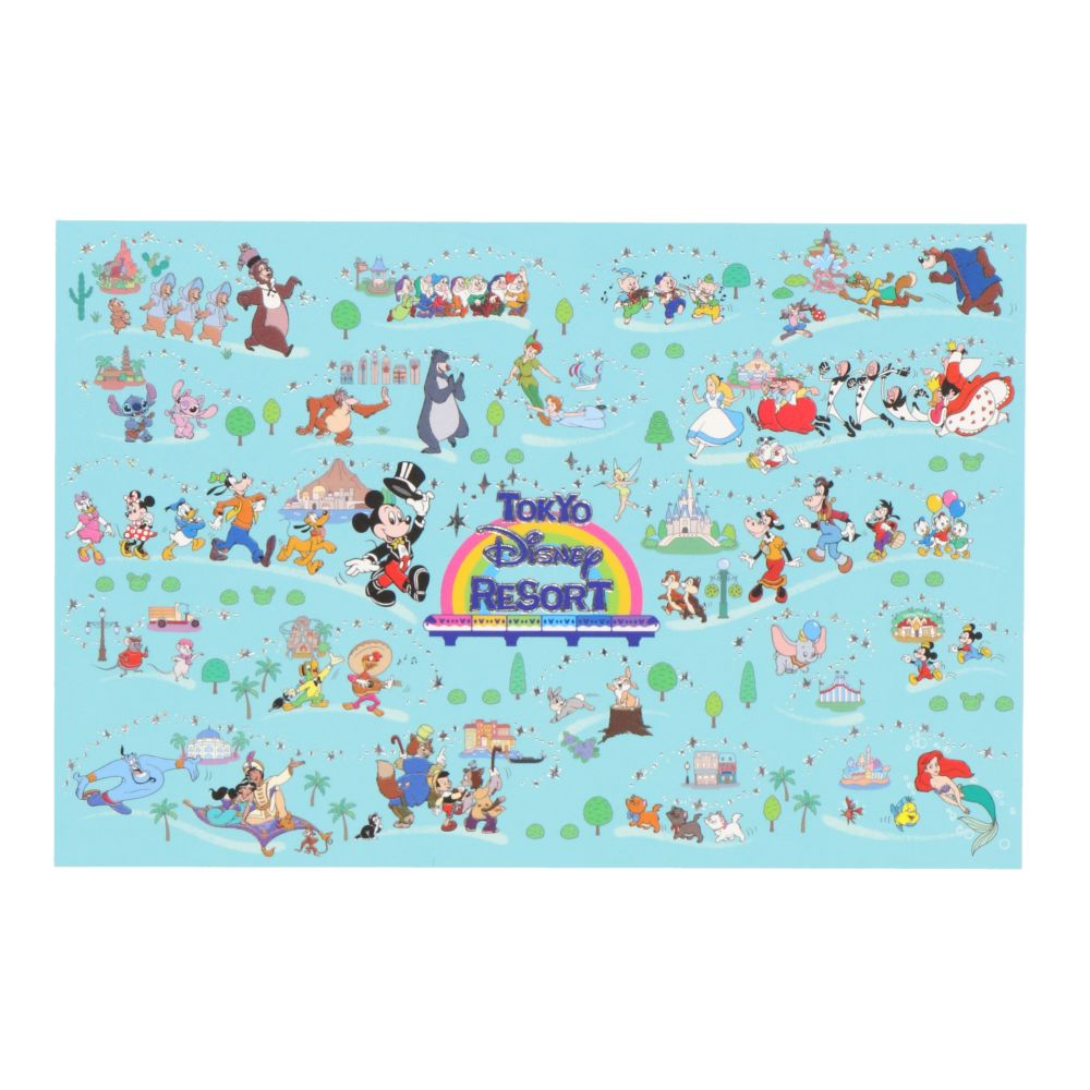 Postkarte Mickey Maus und Freunde – Tokyo Disney Resort