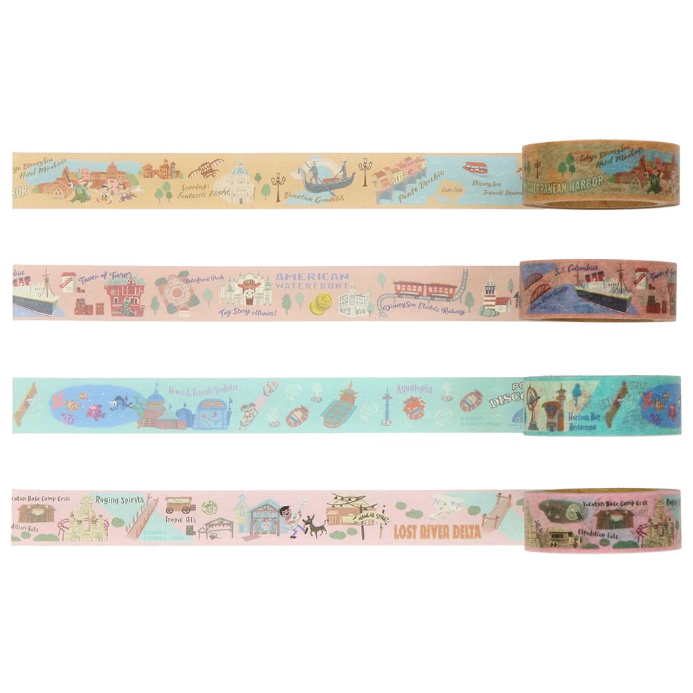 Masking Tape Tokyo Disney Resort – Überraschungs-Design (1 von 16 Motiven)