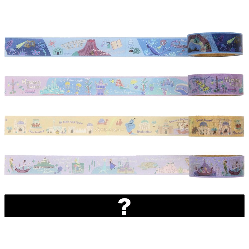 Masking Tape Tokyo Disney Resort – Überraschungs-Design (1 von 16 Motiven)
